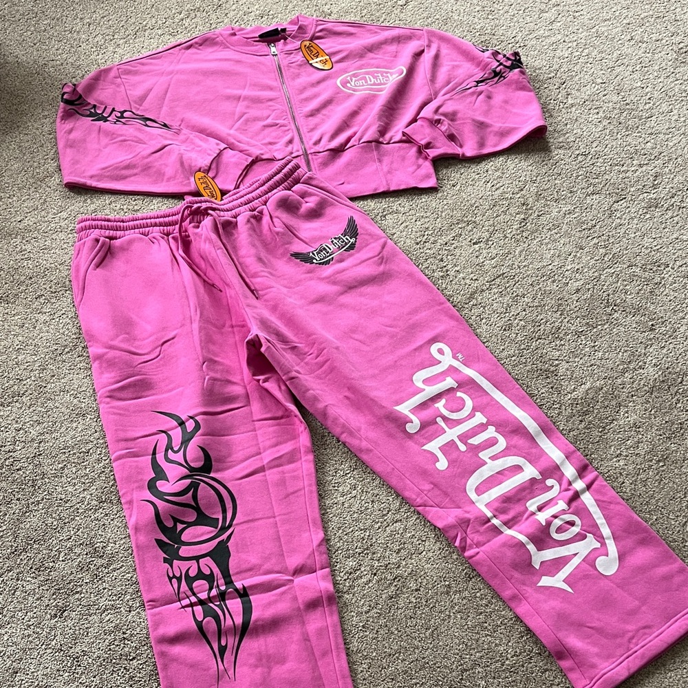 Von Dutch women’s plus loungewear set